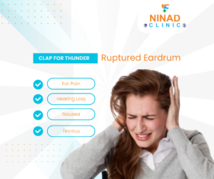 Get expert "Ruptured Eardrum: Causes, Symptoms with Dr. Ashwini Handel. Advanced care for sinusitis, tonsillitis, ear infections & more.