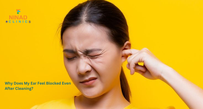 Experiencing a blocked ear even after cleaning? Learn the causes of ear fullness, muffled hearing, infections, and Eustachian tube dysfunction from an ENT Surgeon Pimple Nilakh